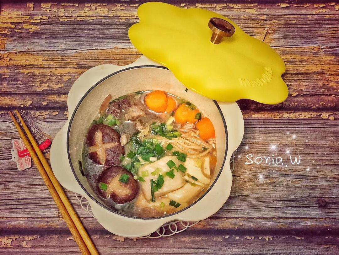 一人食之日式寿喜锅