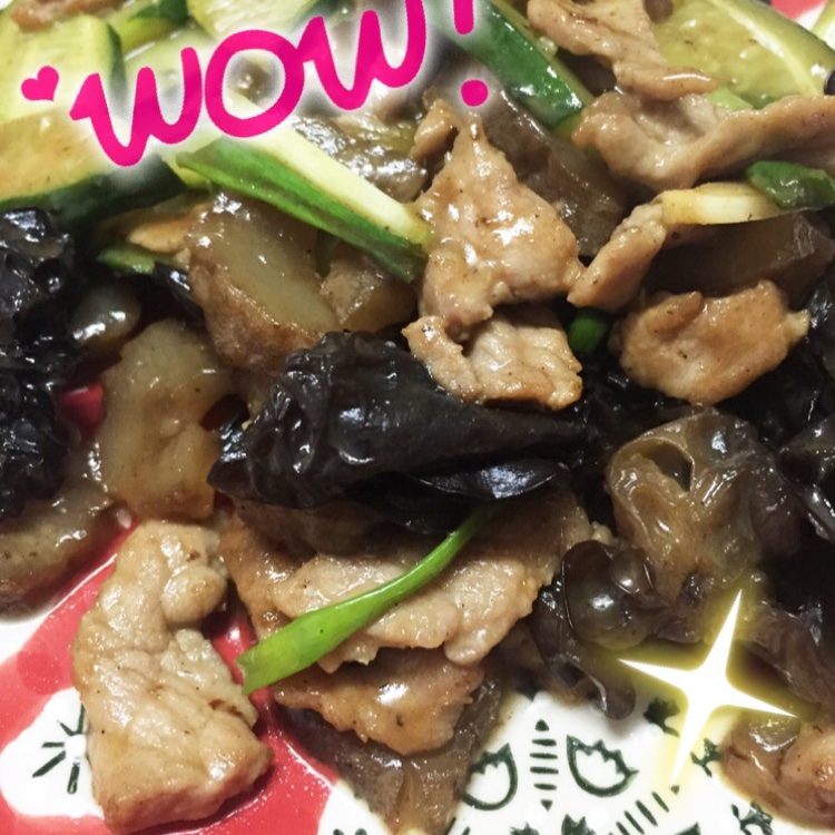 木耳炒肉