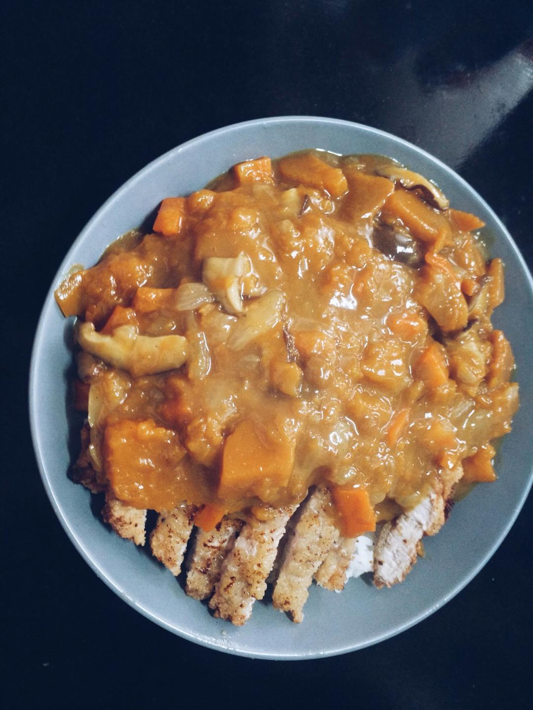 炸猪排咖喱饭