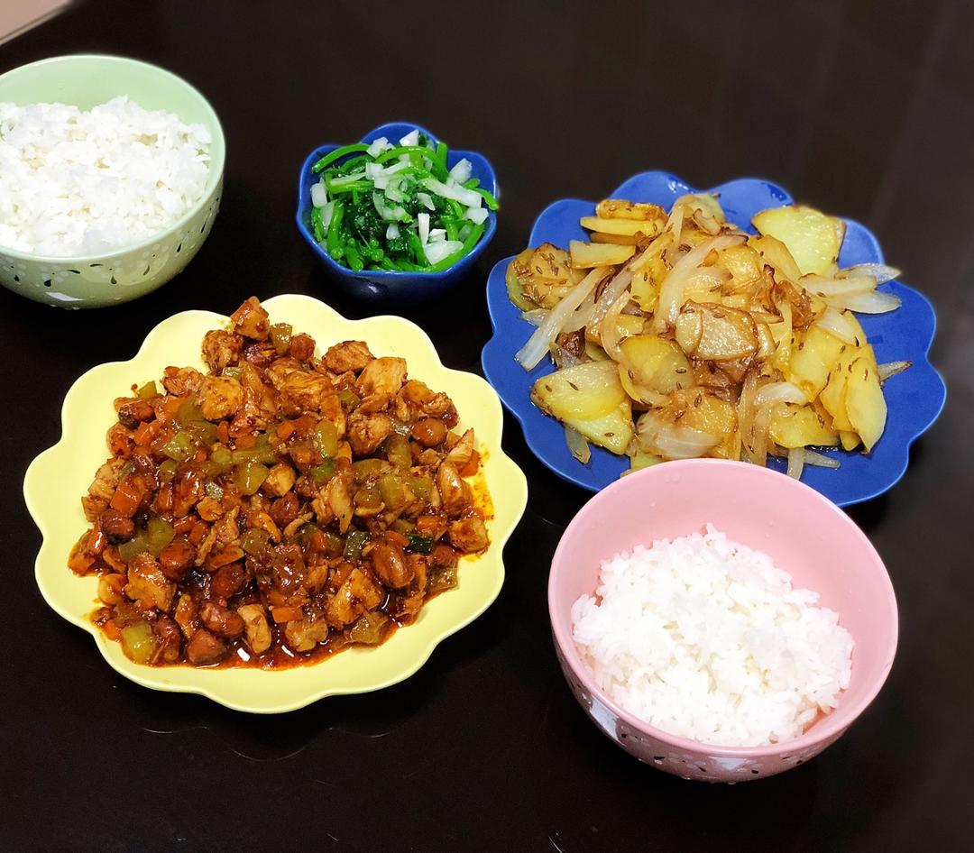 孜然洋葱土豆片