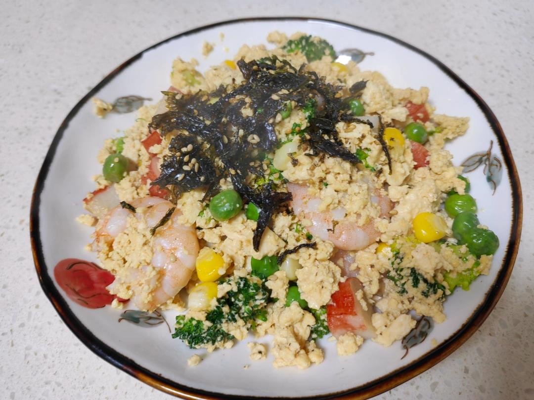豆腐无米炒饭