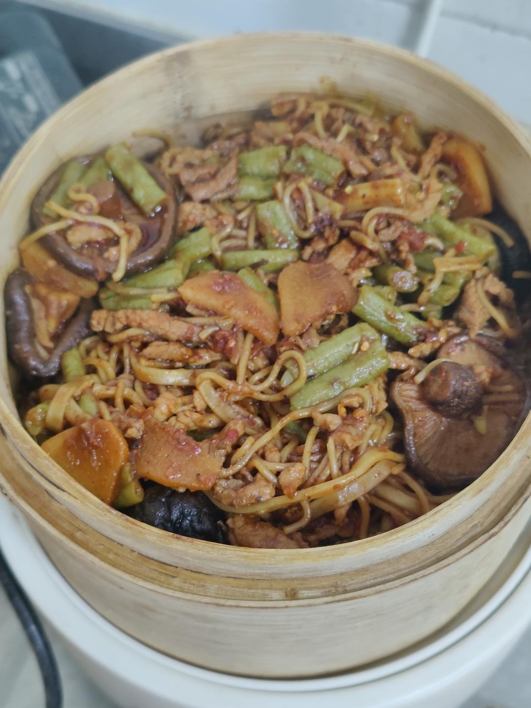 0失败—豆角蒸面条