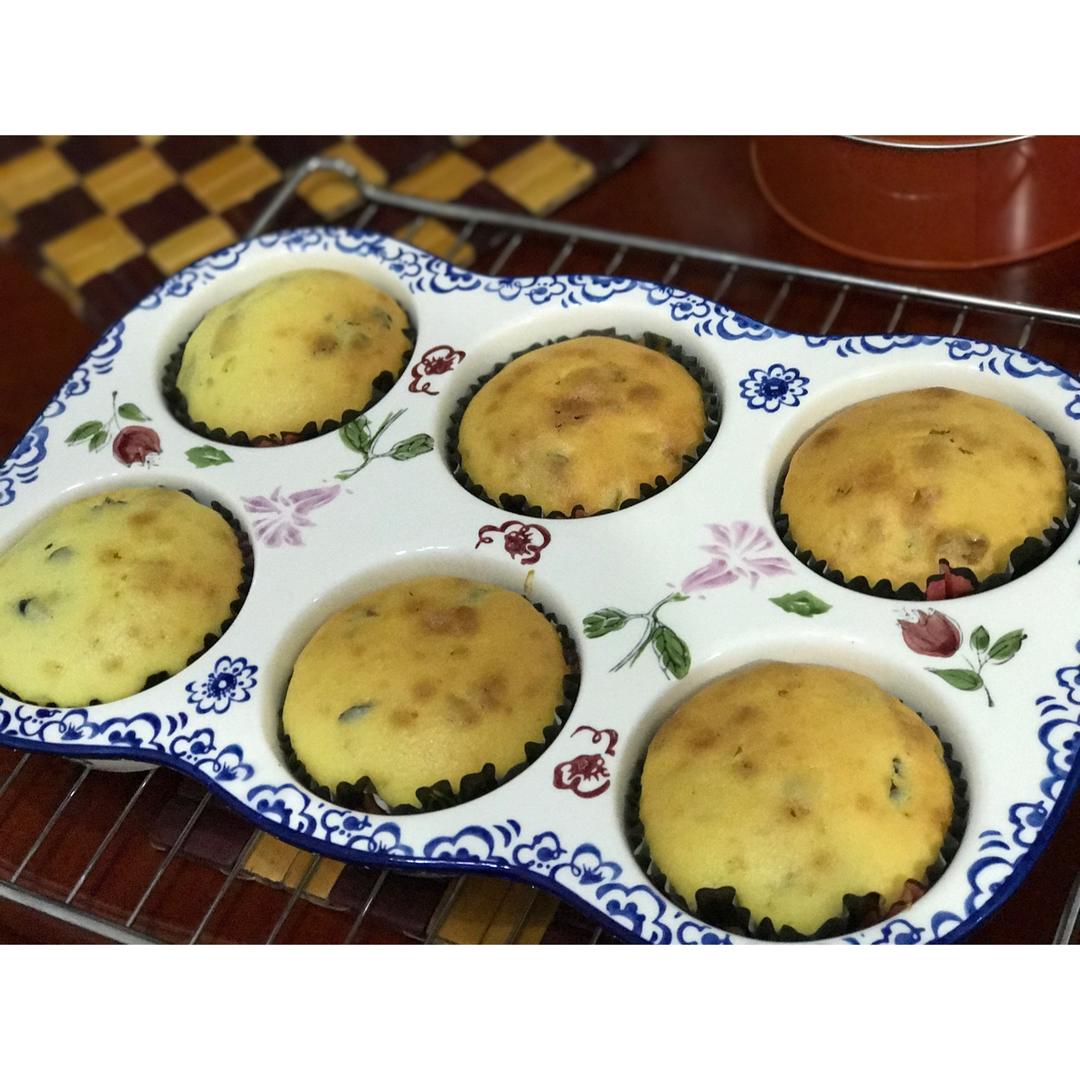 蓝莓玛芬蛋糕 Blueberry Muffin