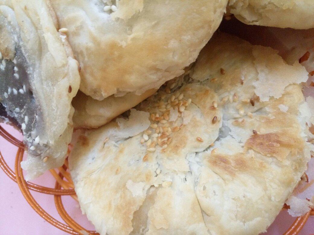 无需烤箱‼️酥掉渣的绿豆饼㊙️解锁三口味