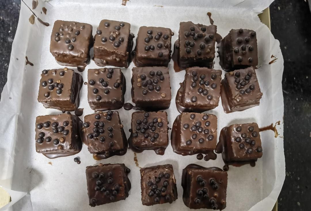 自制脆皮巧克力派