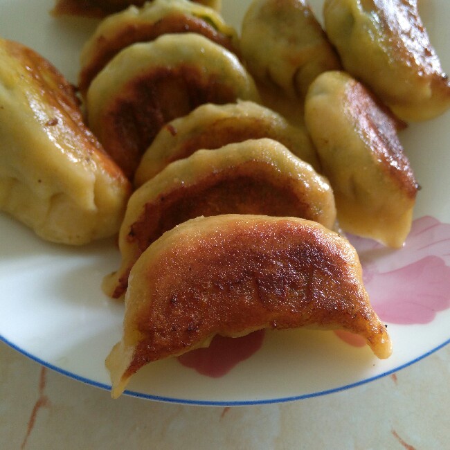 韭菜煎饺