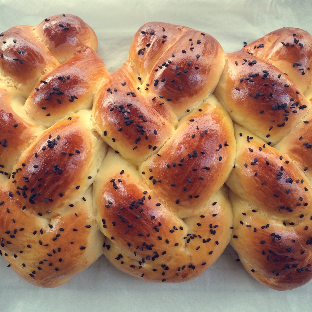 酸奶辫子面包（一次发酵）