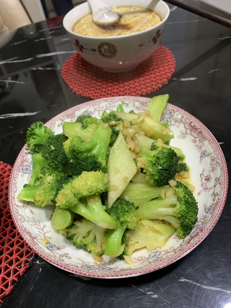 蚝油蒜蓉西兰花