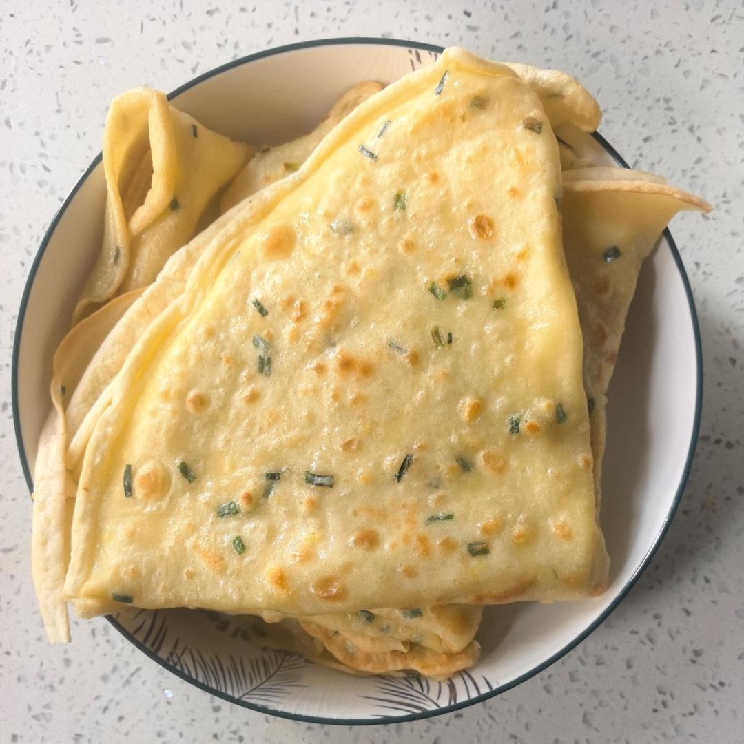 葱花鸡蛋饼