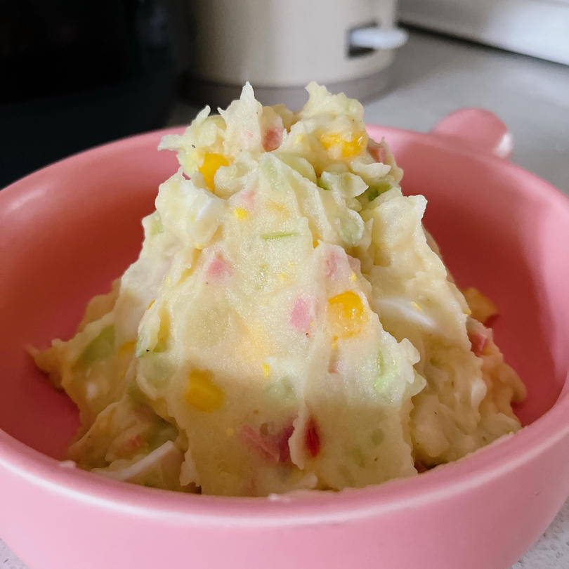 日式土豆泥沙拉（简单易学、健身代餐）