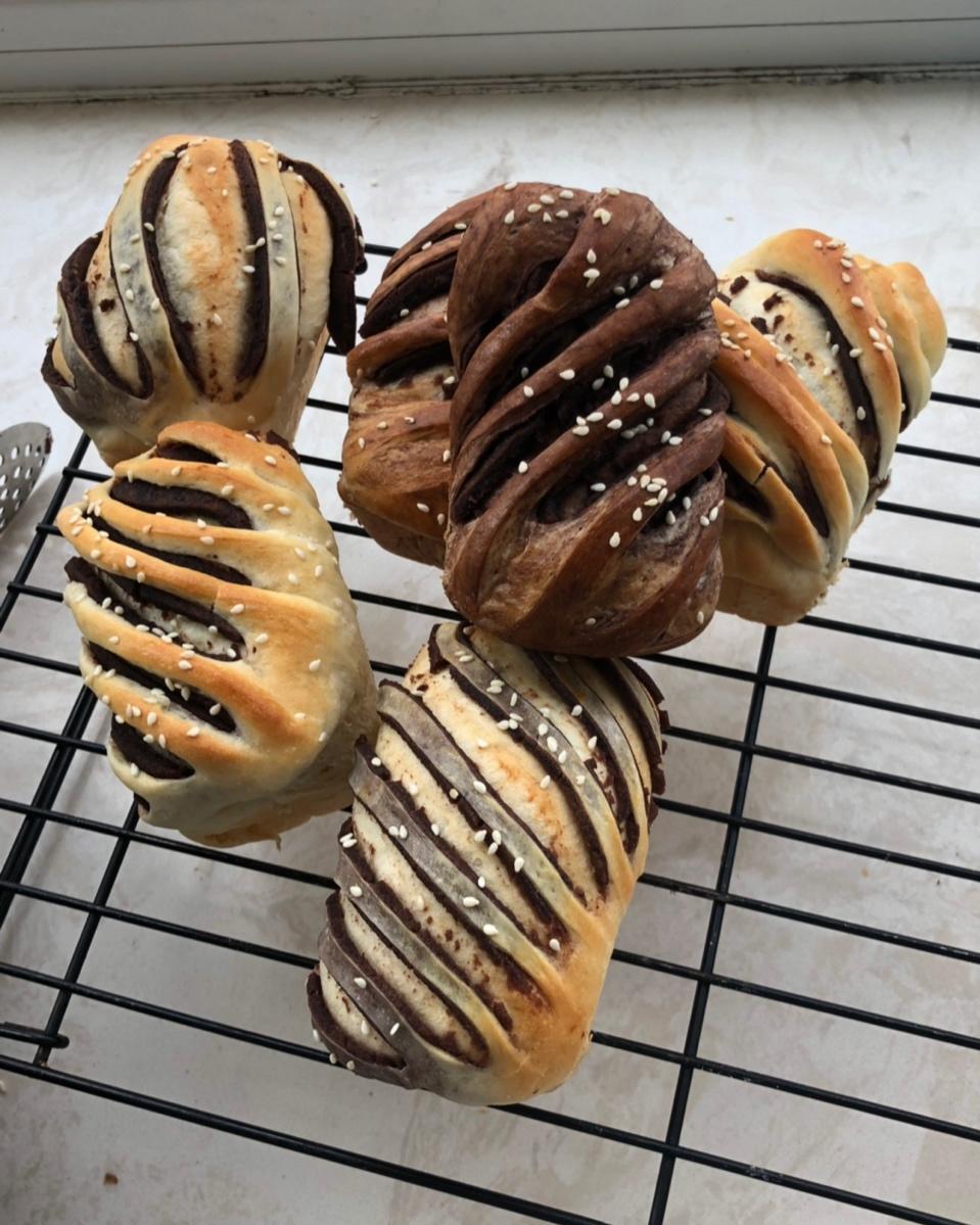 豆沙造型小面包