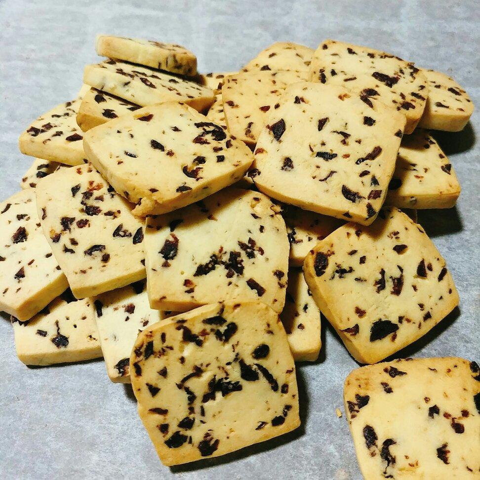 低糖少油版蔓越莓饼干