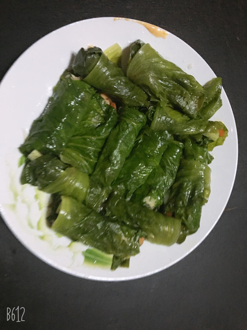 你一定会爱上的低脂生菜鸡肉卷