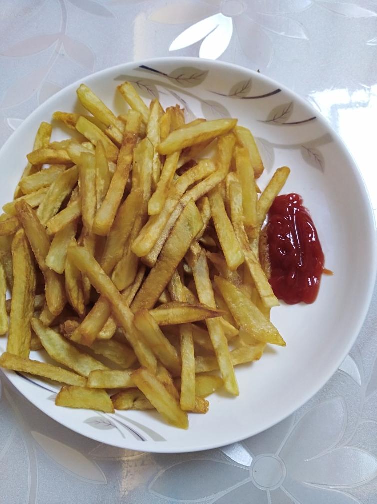 自制炸薯条🍟