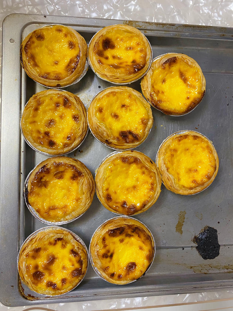 超嫩滑的葡式蛋挞(全蛋版)新手友好『秒杀KFC』