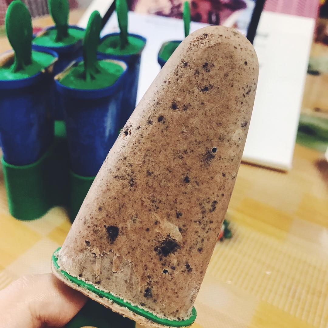 巨好吃的奥利奥可可冰淇淋（冰棒）