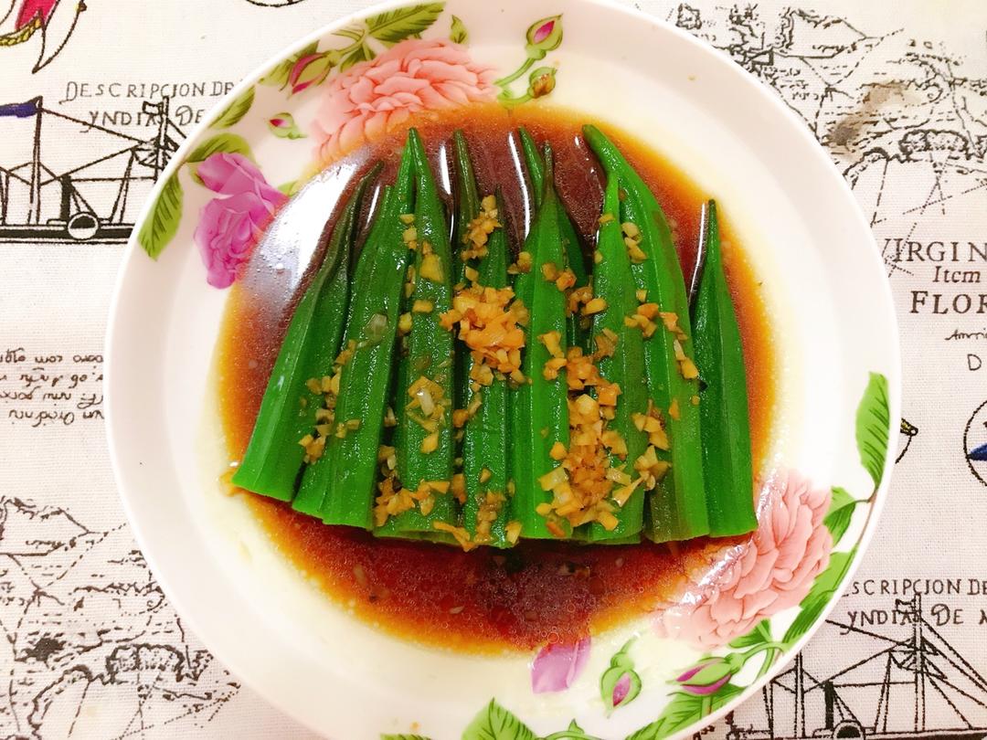 蒜蓉秋葵