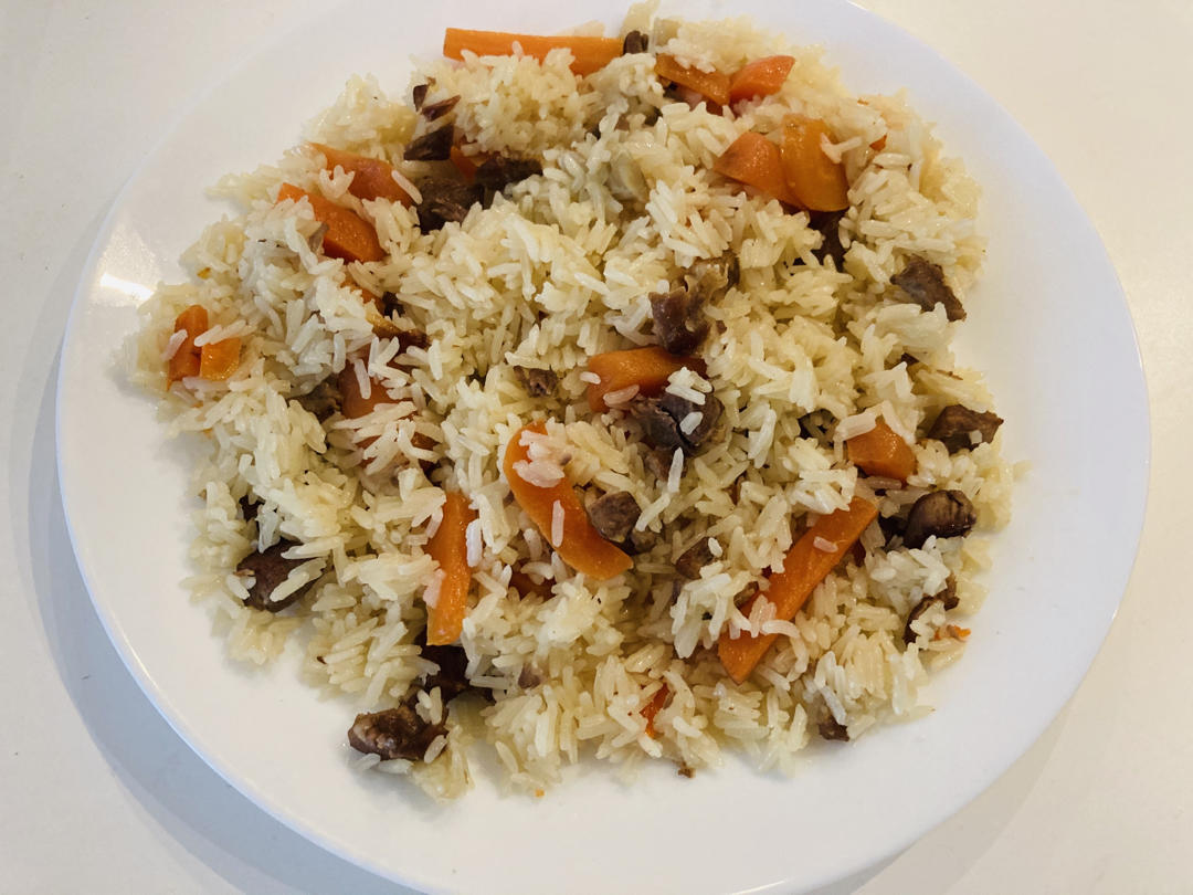 日月空6rop做的新疆羊肉抓饭