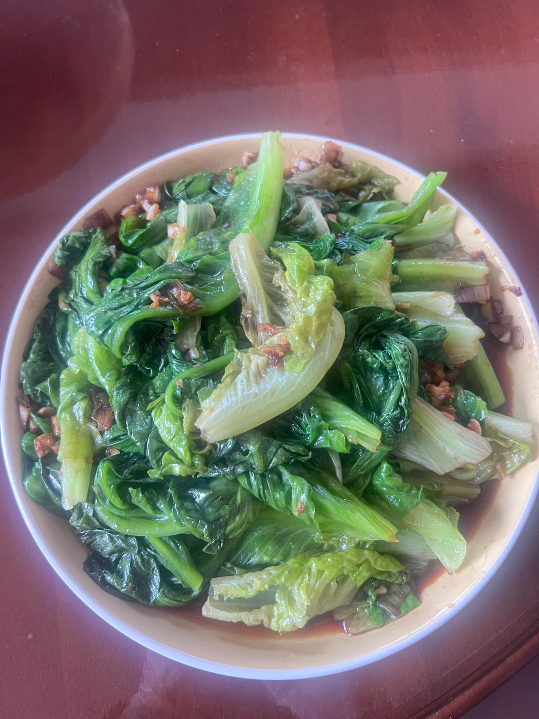 广式白灼生菜(酒店配方)