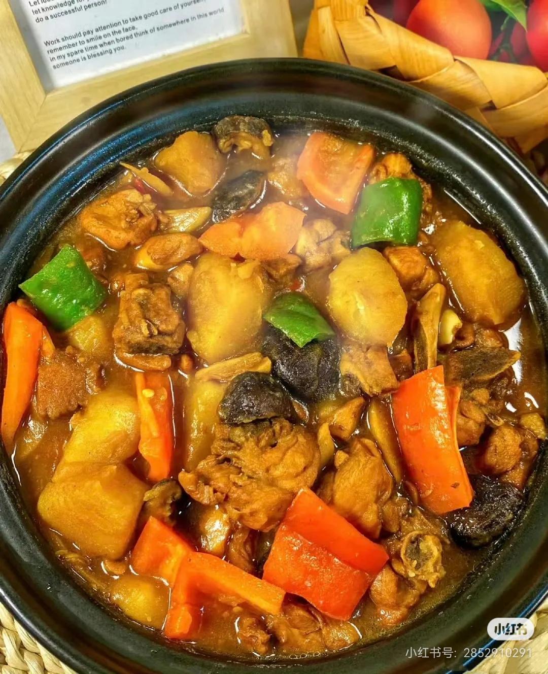 外卖第一名，简单在家做|黄焖鸡米饭