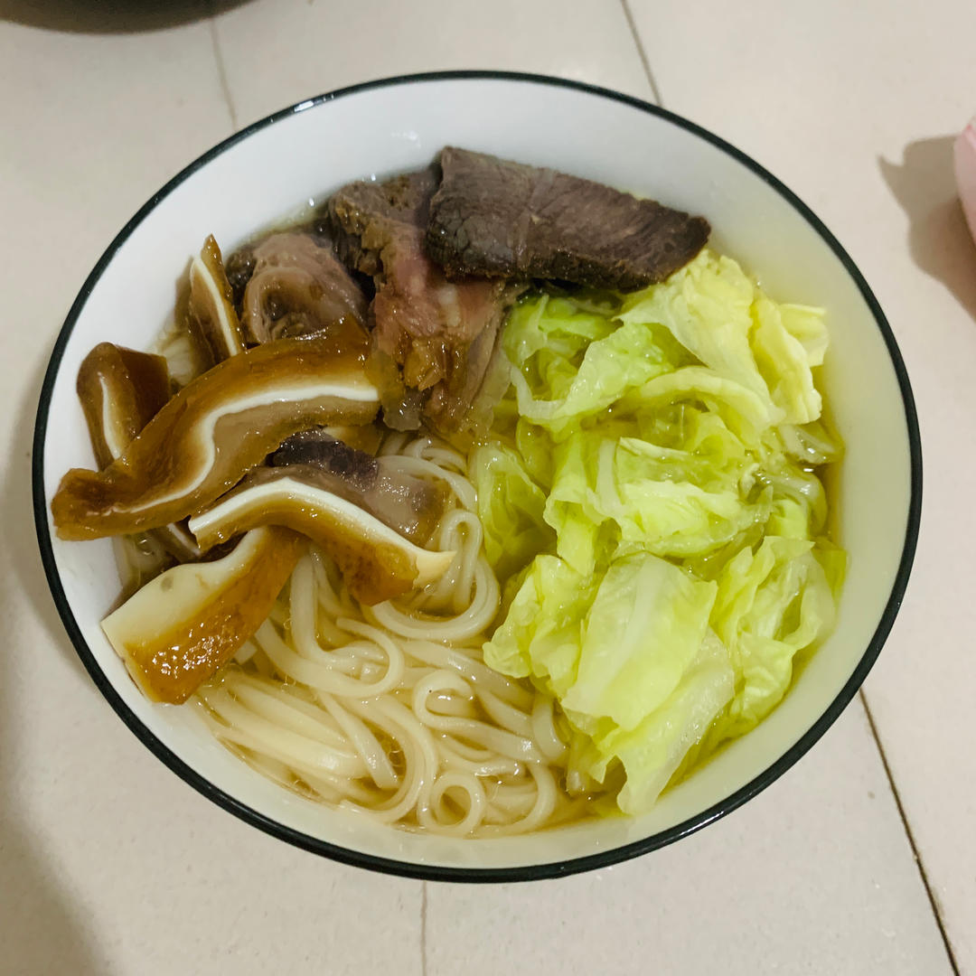 葱花猪油面