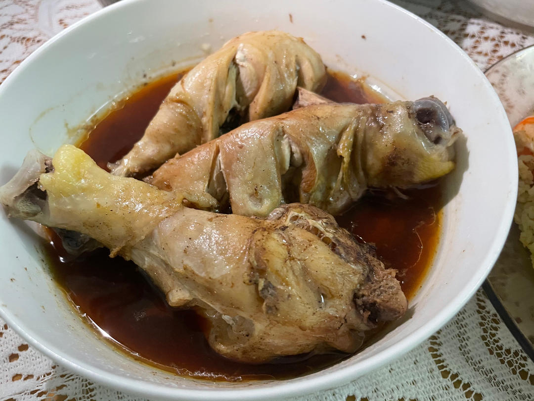 减脂必备懒人蒸鸡腿