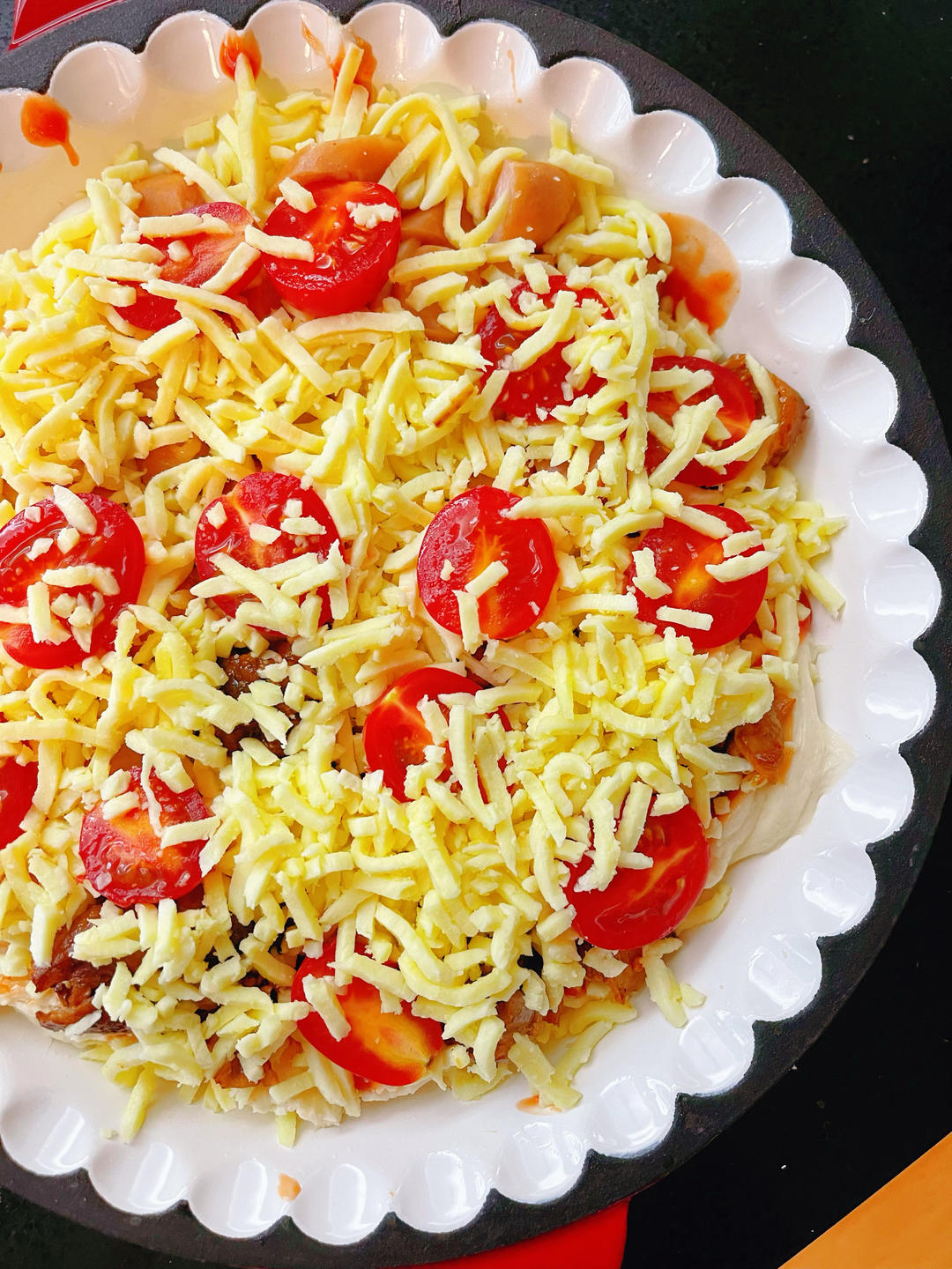 自制厚底披萨面饼