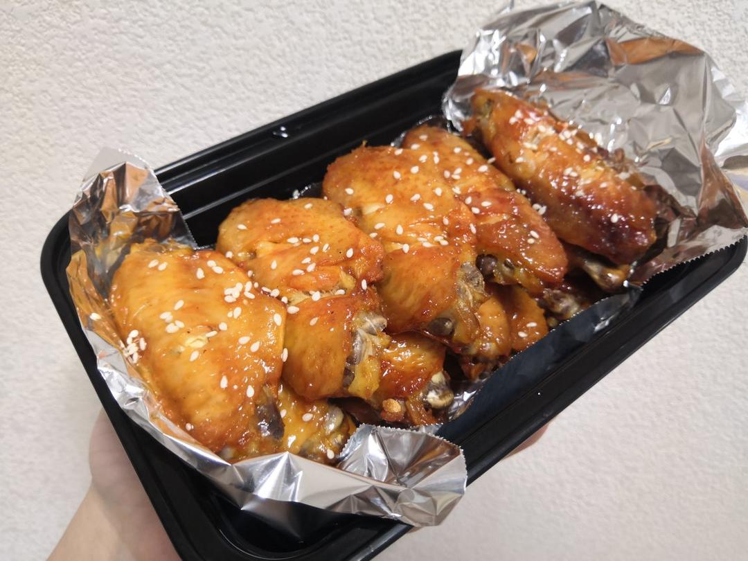 咸蛋黄鸡翅+新奥尔良鸡翅（含空气炸锅、烤箱、风炉版本）