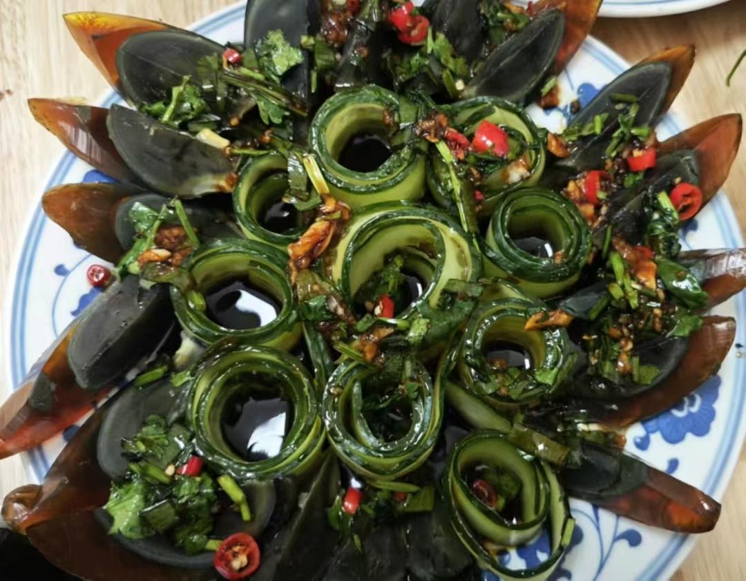 高颜值凉菜‼️凉拌黄瓜皮蛋
