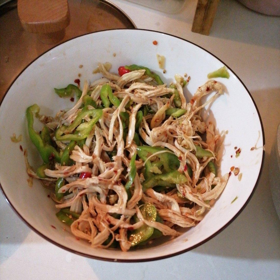 香辣凉拌鸡丝