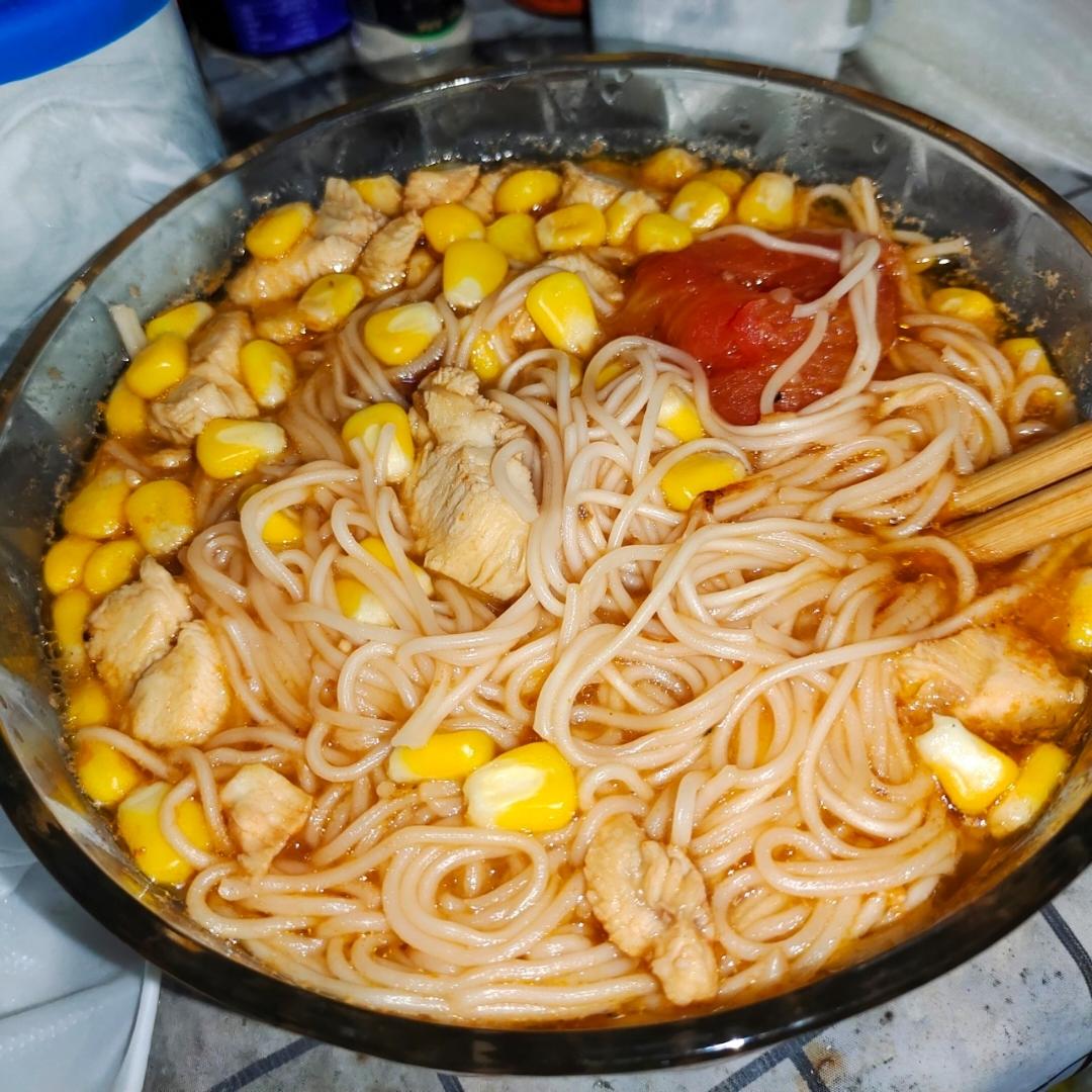 减肥期间必吃的减肥餐！茄汁玉米鸡胸肉