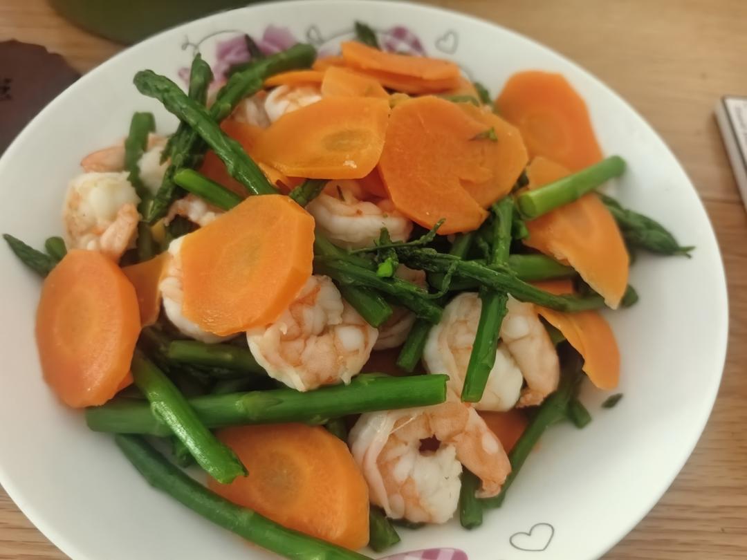 虾仁芦笋（清甜如初夏）