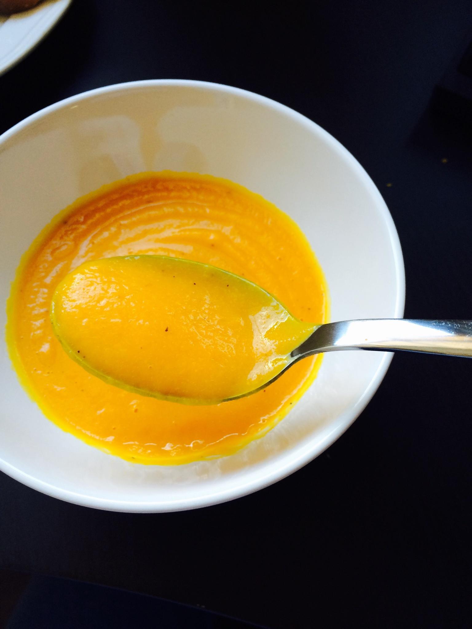butternut squash(或南瓜)浓汤的做法