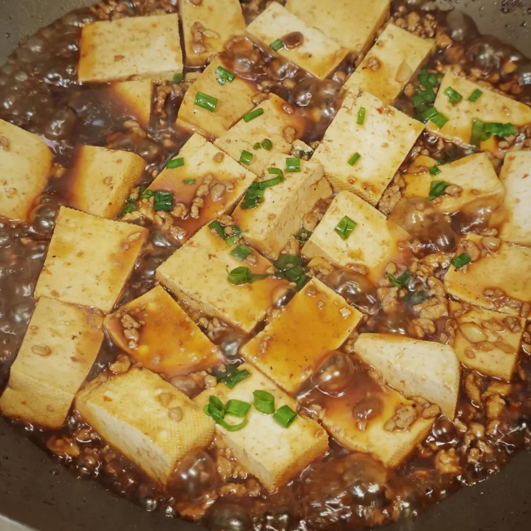 最快捷简单的下饭菜：肉末豆腐