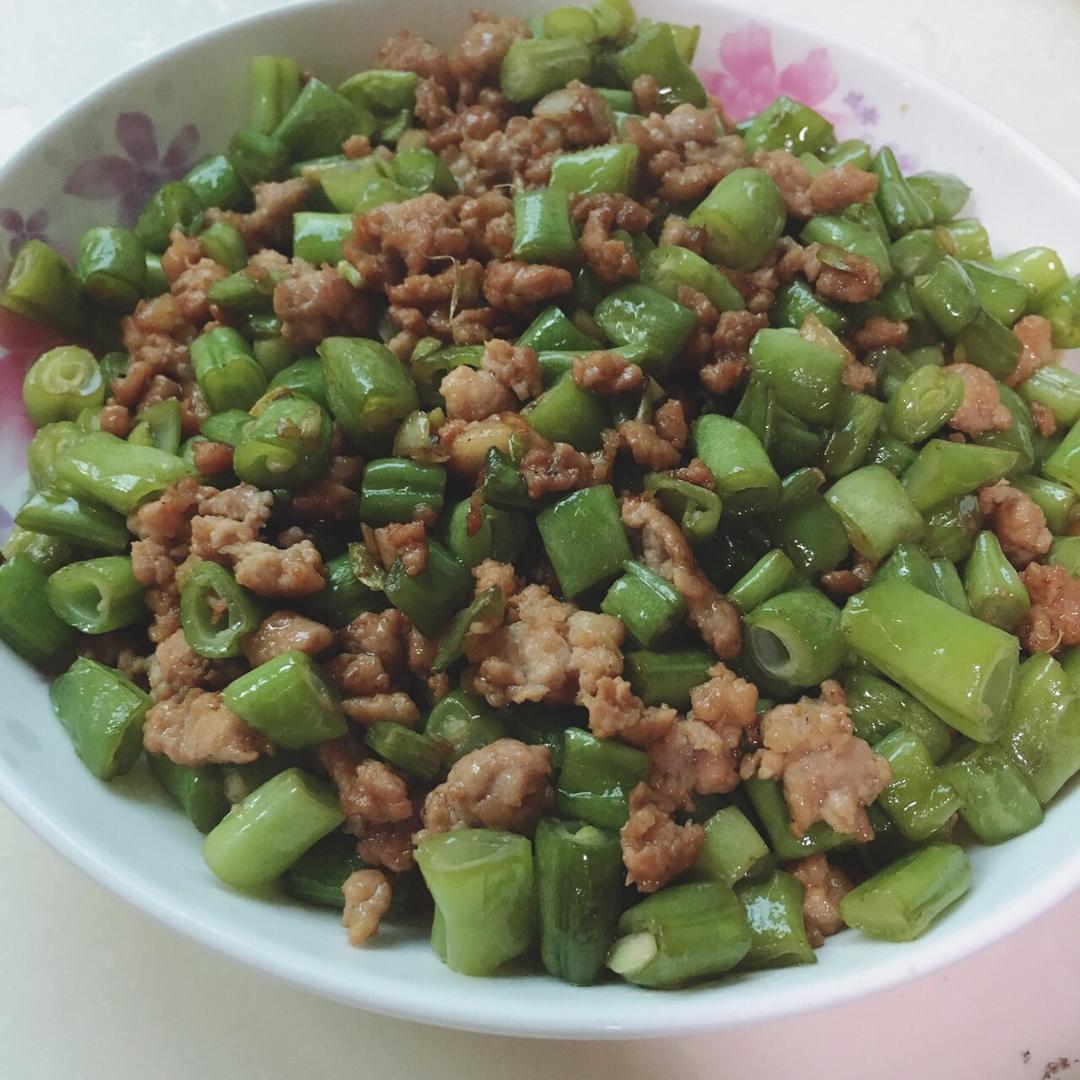 古早味下饭菜之 肉沫豆角