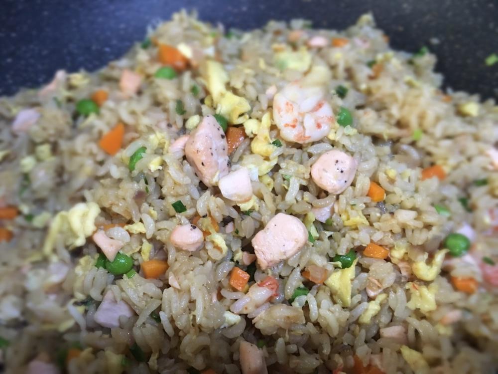 三文鱼炒饭