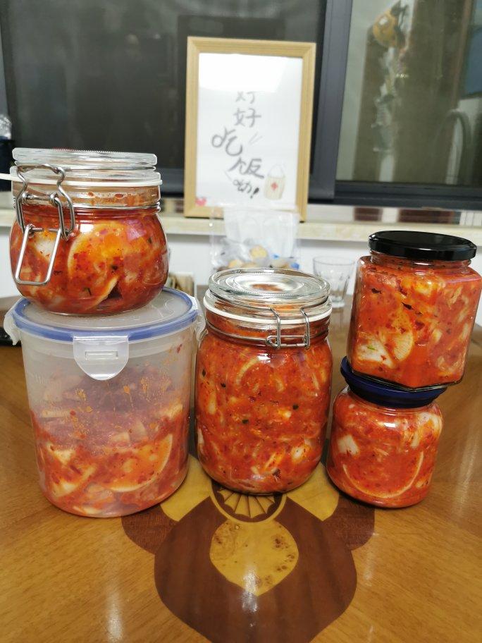 全老师家的辣白菜（韩国的一种家庭做法）