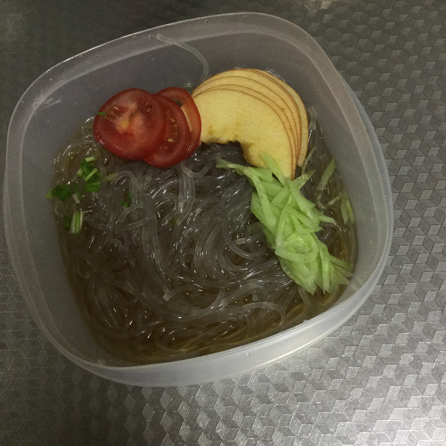 简易素冷面