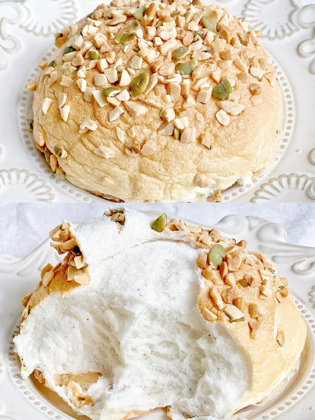 🔥㊙️好吃不胖的无油坚果舒芙蕾‼️敲软萌的神仙美食哦的做法