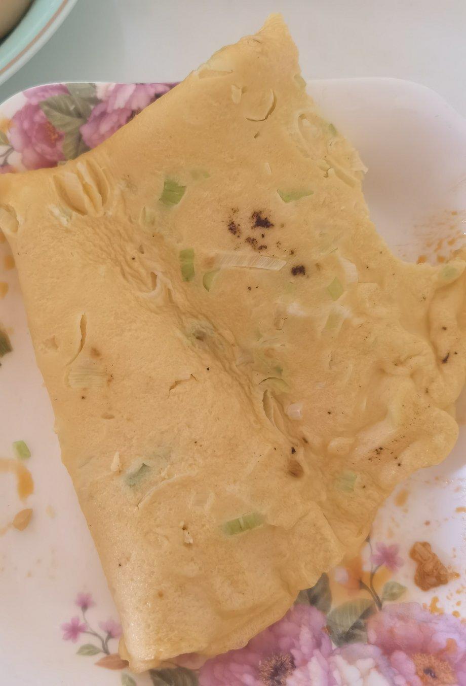 葱花鸡蛋饼