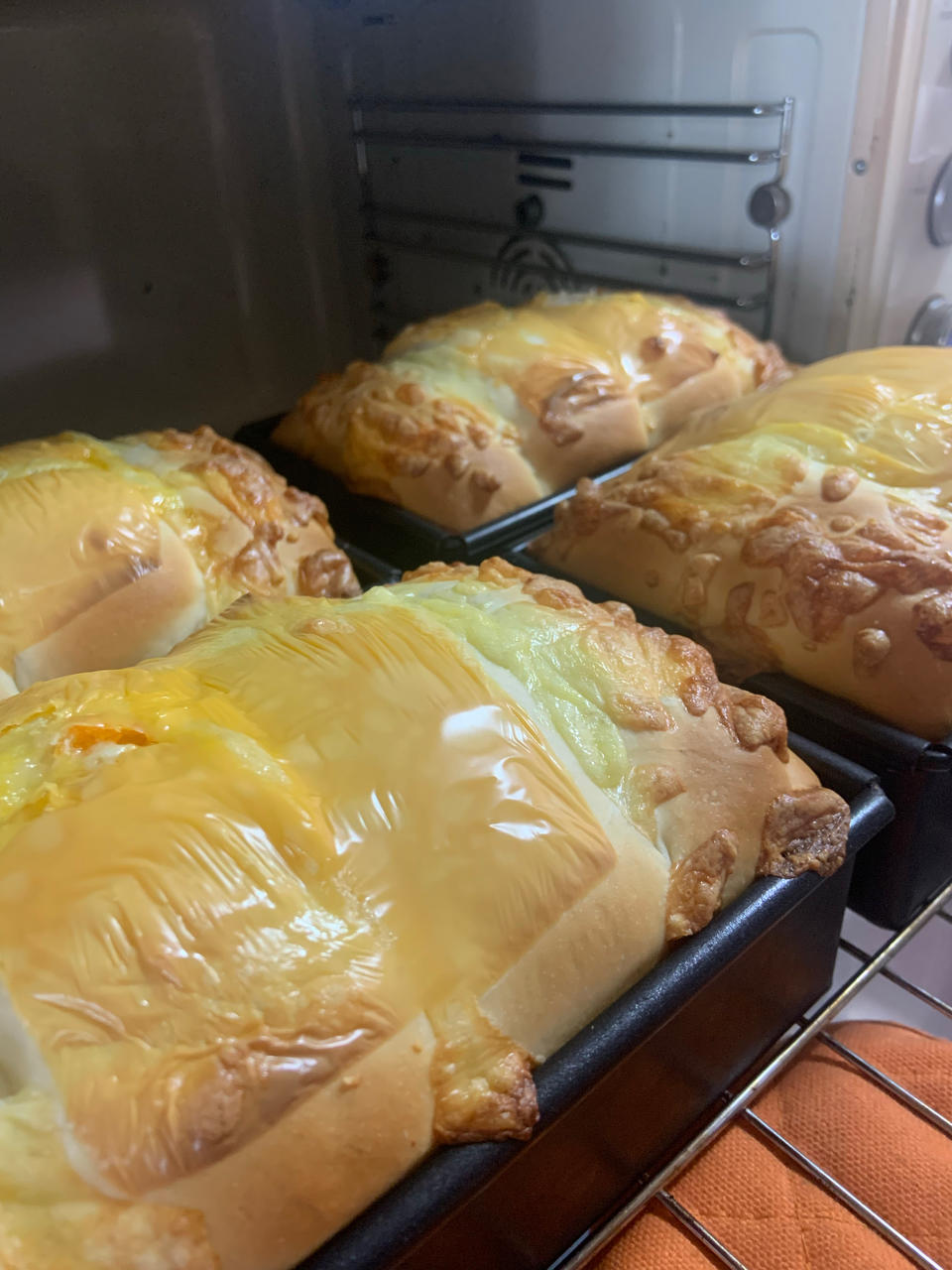 豪华芝士脆皮肠吐司🍞