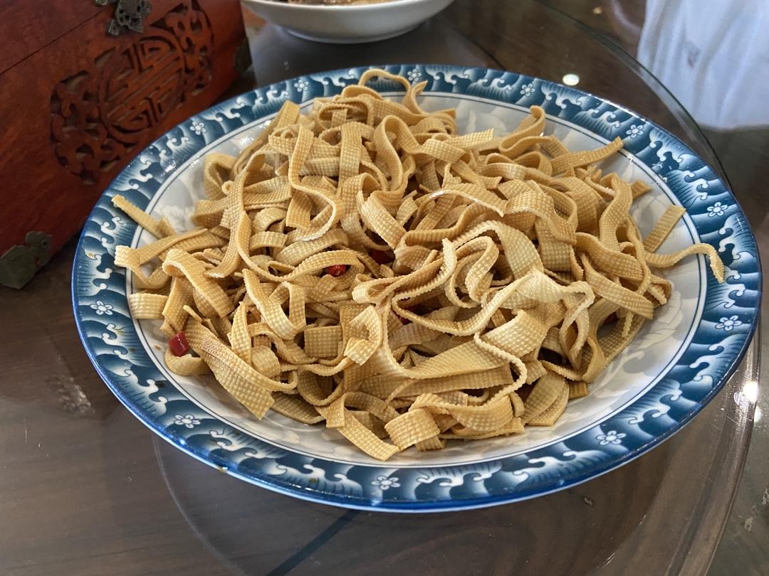 凉拌千张豆腐丝