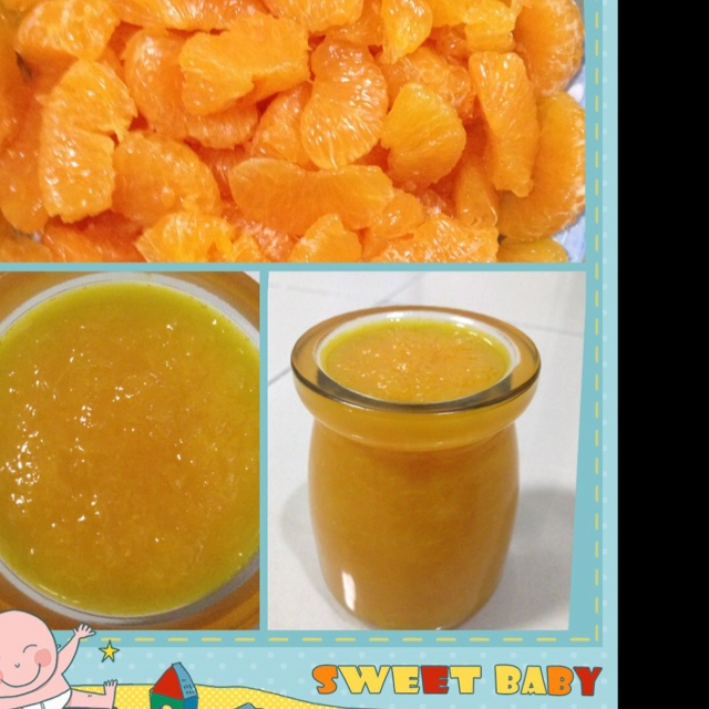自制无添加橘子果酱