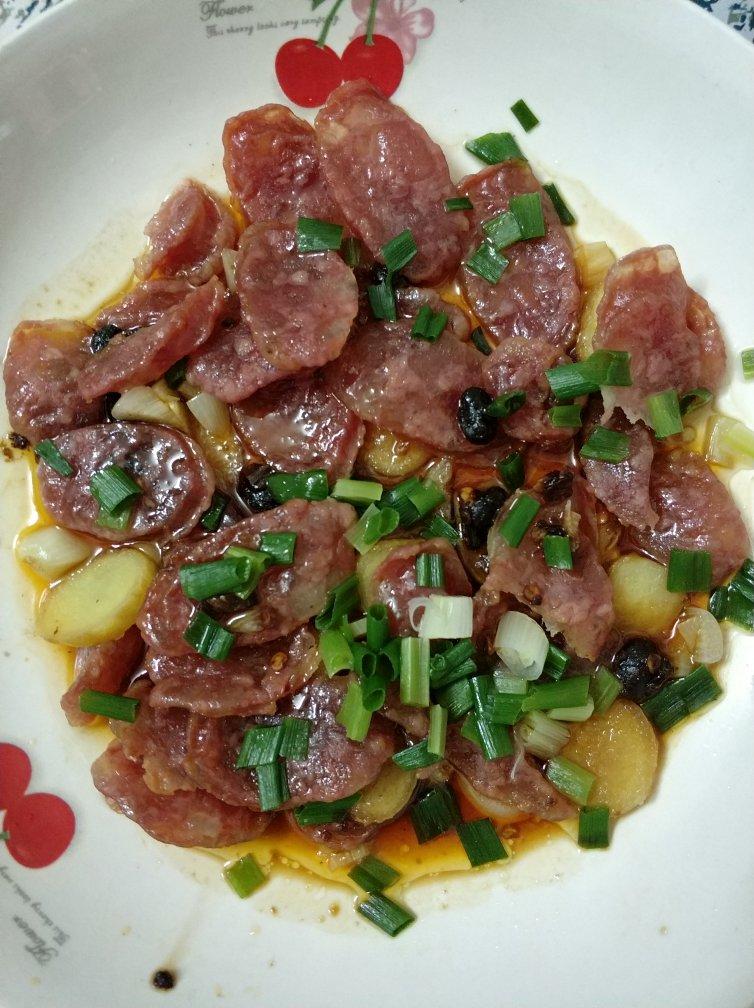 蒸腊肠