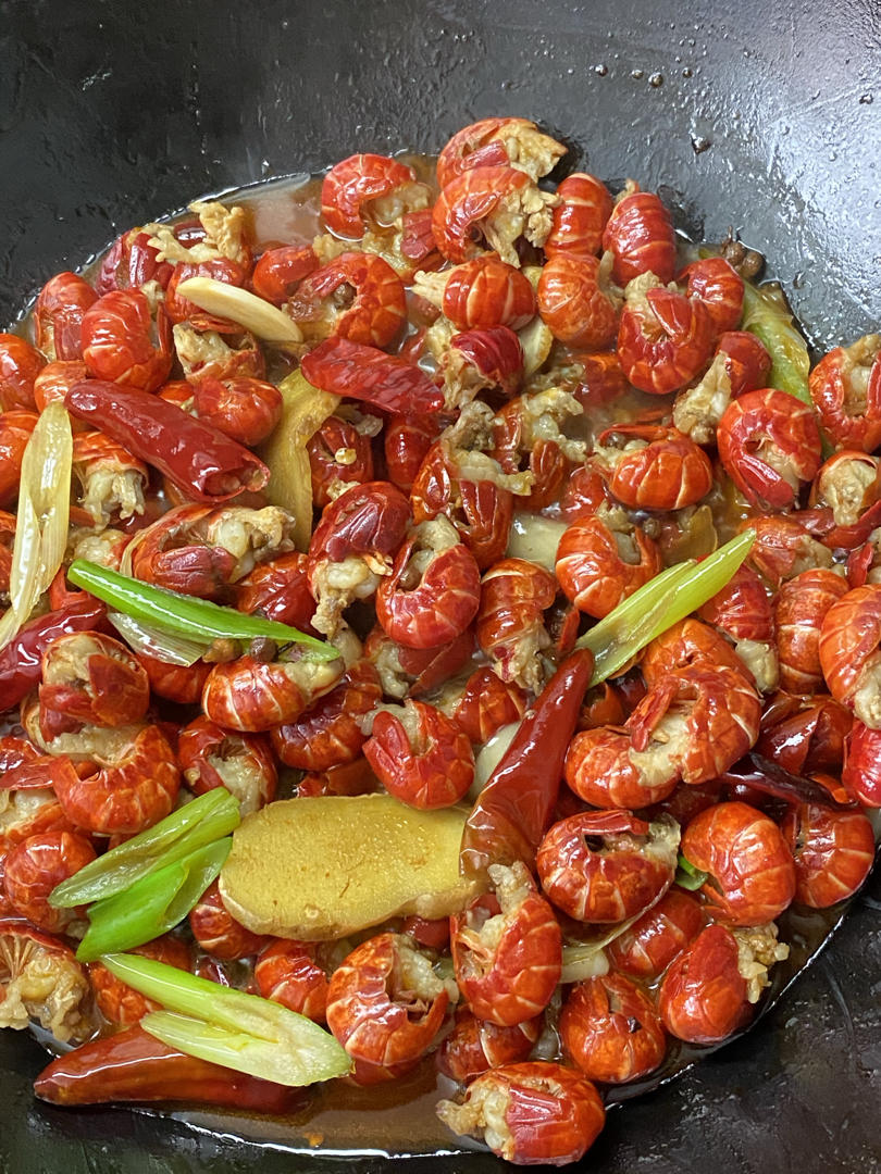 开心3071hs16做的炒虾尾香辣