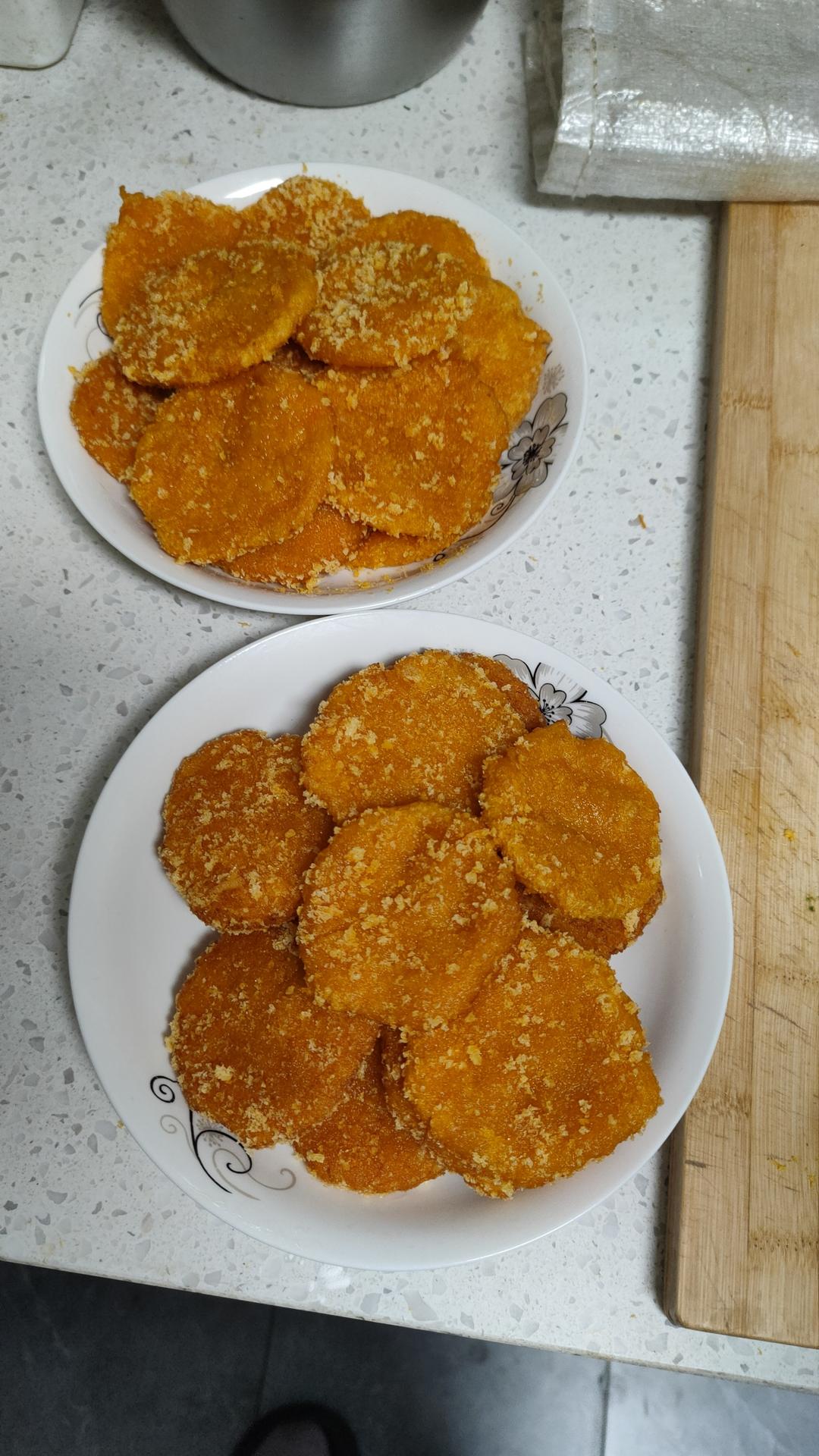 不会变形的南瓜饼