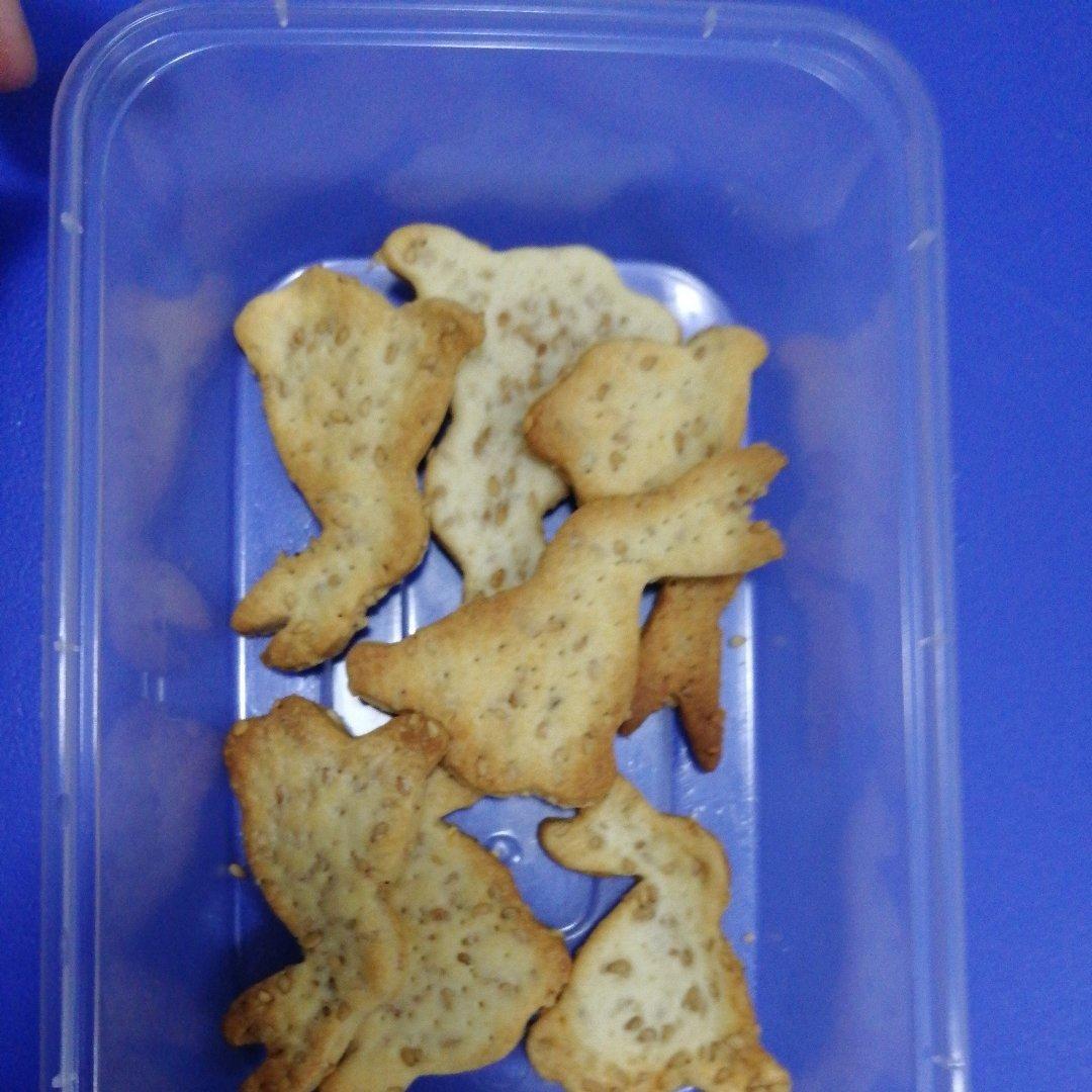 无糖黑芝麻苏打饼干