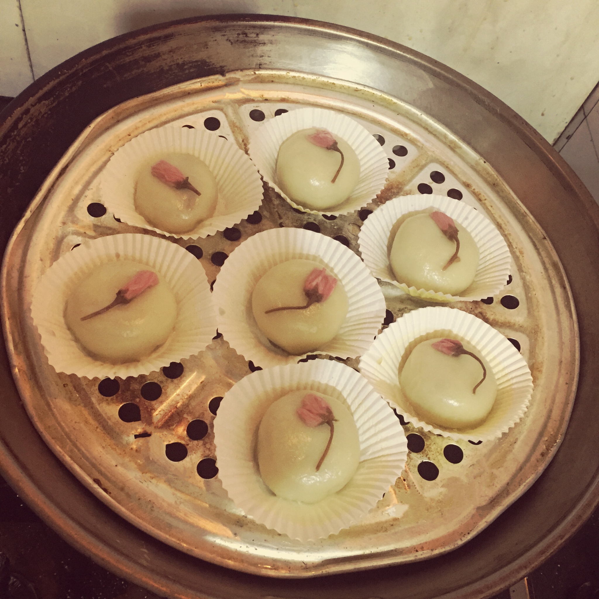樱花抹茶团子