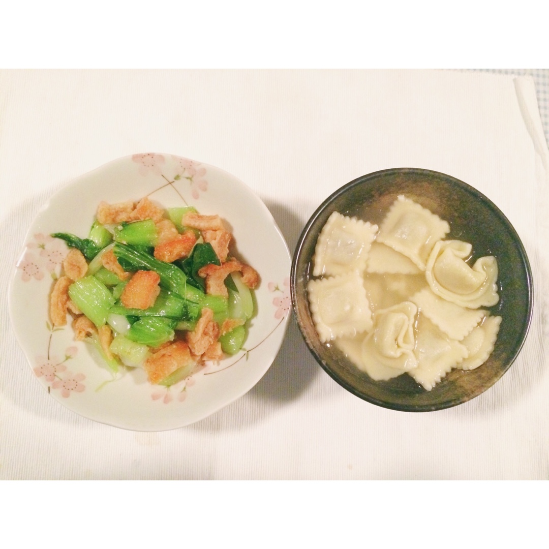 青菜猪油渣