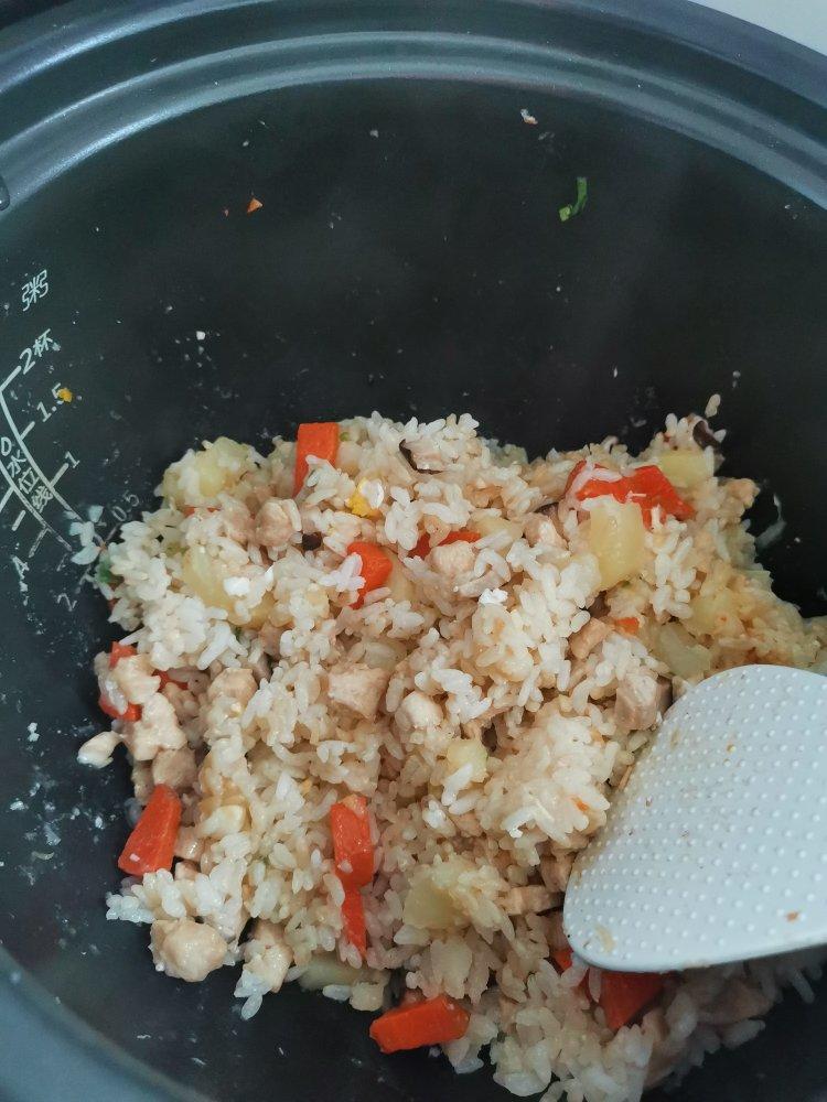 鸡胸肉焖饭（电饭煲）